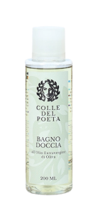 Bagno doccia all'olio extra vergine di oliva 200ml Colle del Poeta