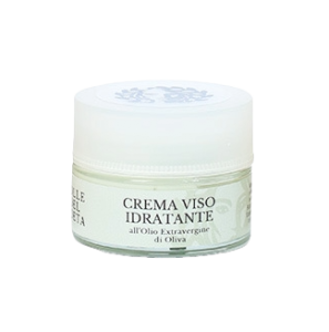 Crema viso idratante all'olio extra vergine di oliva 50ml Colle del Poeta