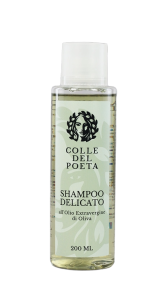 Shampoo delicato all'olio extra vergine di oliva 200ml Colle del Poeta